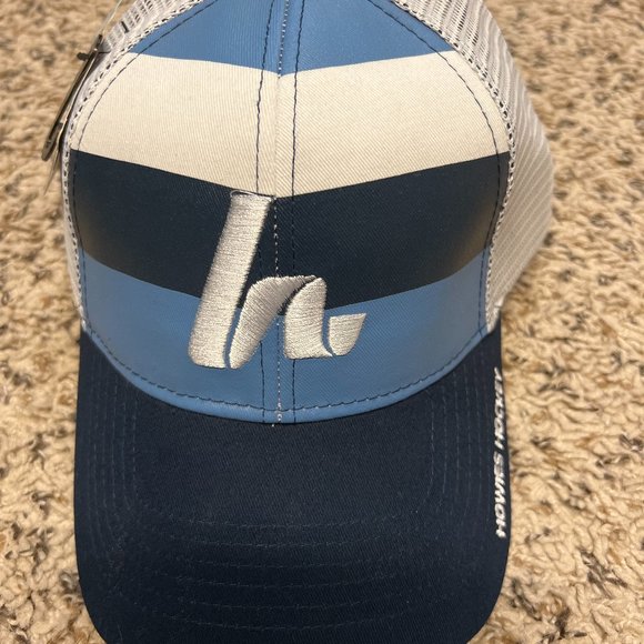 Howies Hockey Post Game Snapback Lid - Sky Blue/Navy - Picture 1 of 9